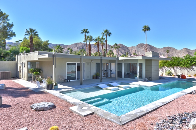Modern Marvel Getaway • Rancho Mirage CA • Vacation Rental Pool Home